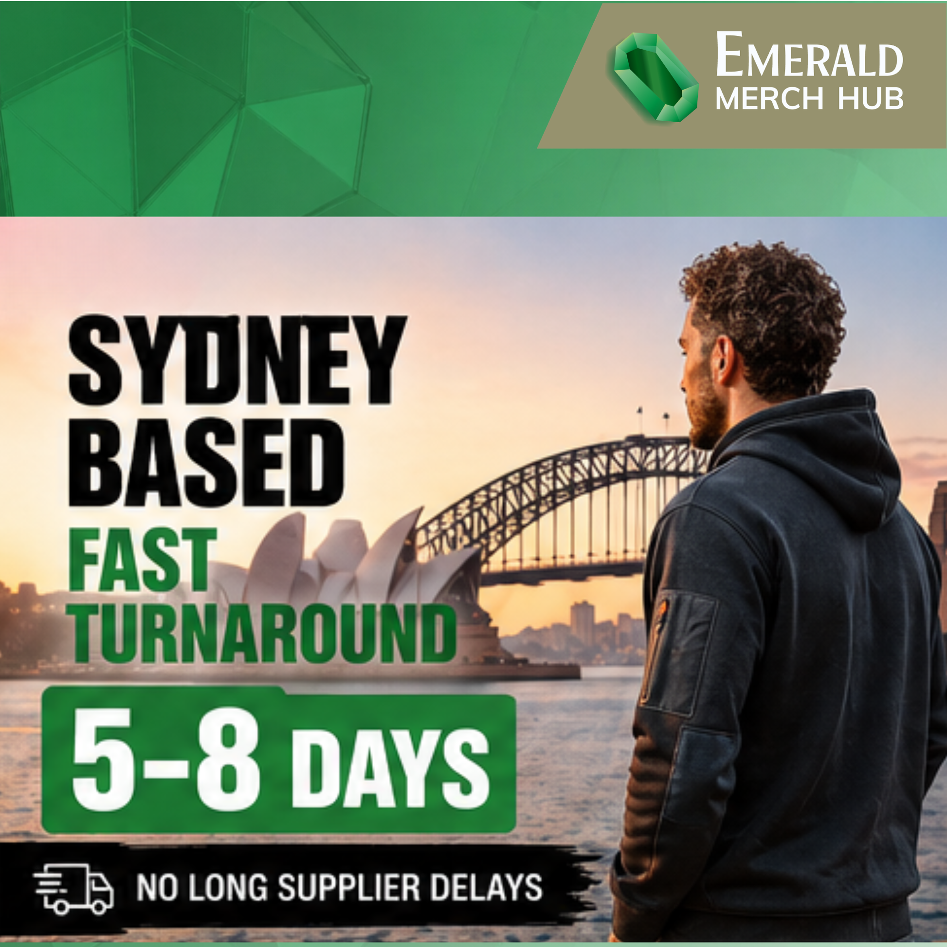 Sydney Based – Fast Turnaround

Sub:
Your order ready in 5–8 business days.
