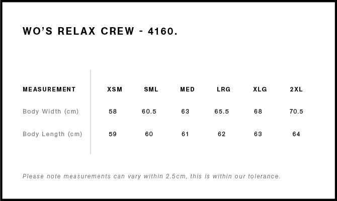 WO'S RELAX CREW | 4160