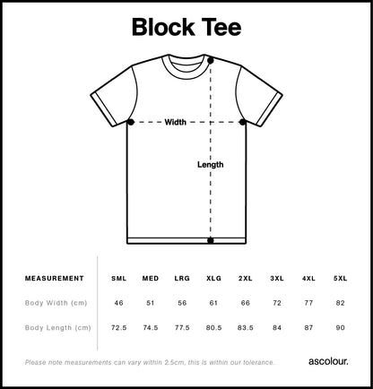 BLOCK TEE | 5050