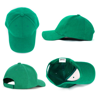 Classic Embroidered Cap – side view