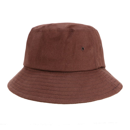 Embroidered Bucket Hat – Heavy Brushed Cotton