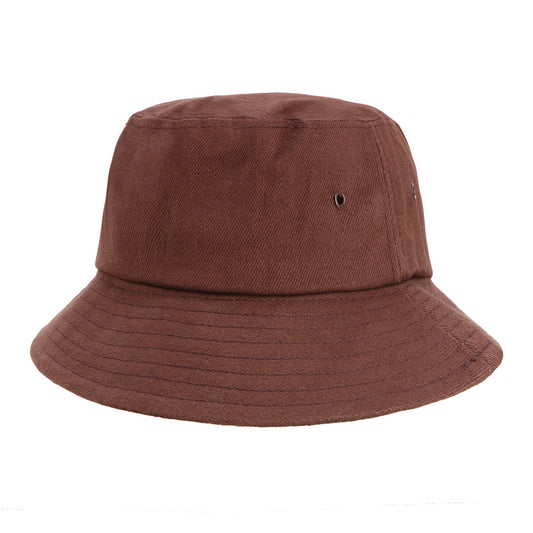 Embroidered Bucket Hat – Heavy Brushed Cotton
