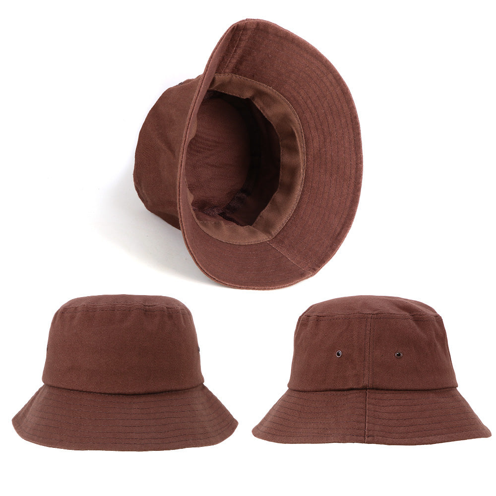 Embroidered Bucket Hat – side view
