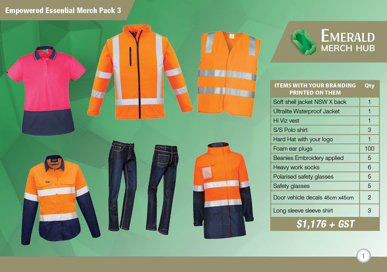 Empowered Essential Merch Pack